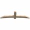 Ekena Millwork Bellingham Rough Sawn Timber Gable Bracket, Douglas Fir, 84"W x 24"H x 4"D x 6"F, 7/12 Pitch GBW084X24X0406BEL00RDF - alternate 2